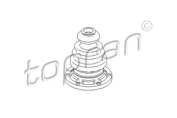 Osłona przegubu TOPRAN 103 660