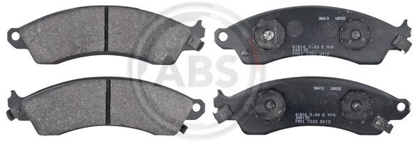Klocki hamulcowe A.B.S. 38412