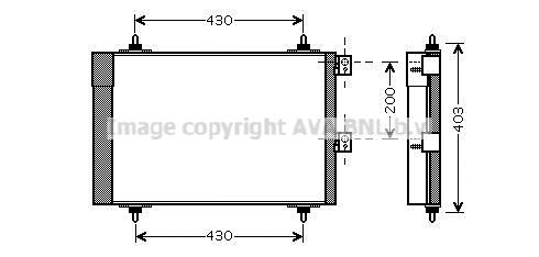 Skraplacz klimatyzacji AVA QUALITY COOLING CNA5241D