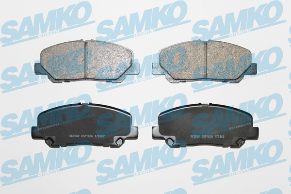Klocki hamulcowe SAMKO 5SP1636