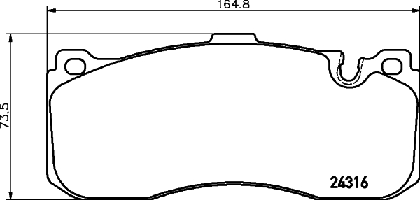 Klocki hamulcowe HELLA PAGID 8DB 355 014-041