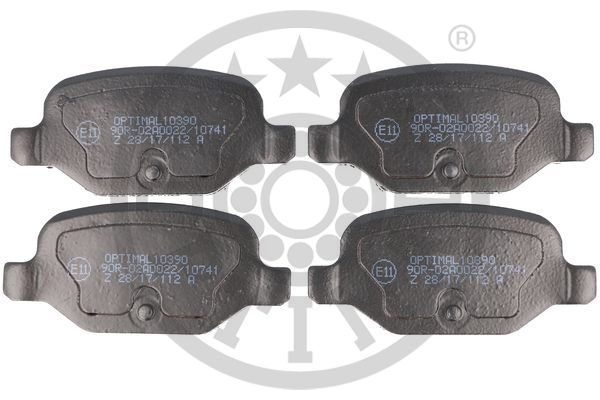 Klocki hamulcowe OPTIMAL BP-10390