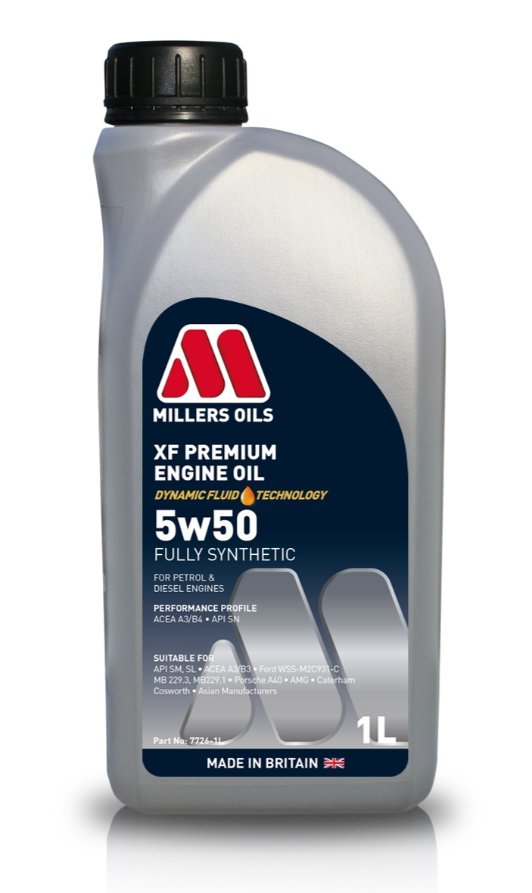 Olej silnikowy Millers Oils XF Premium 5W50 1l 5W50