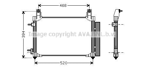 Skraplacz klimatyzacji AVA QUALITY COOLING DW5081D