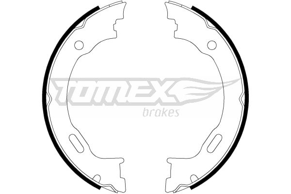 Szczęki hamulcowe TOMEX BRAKES TX 22-27