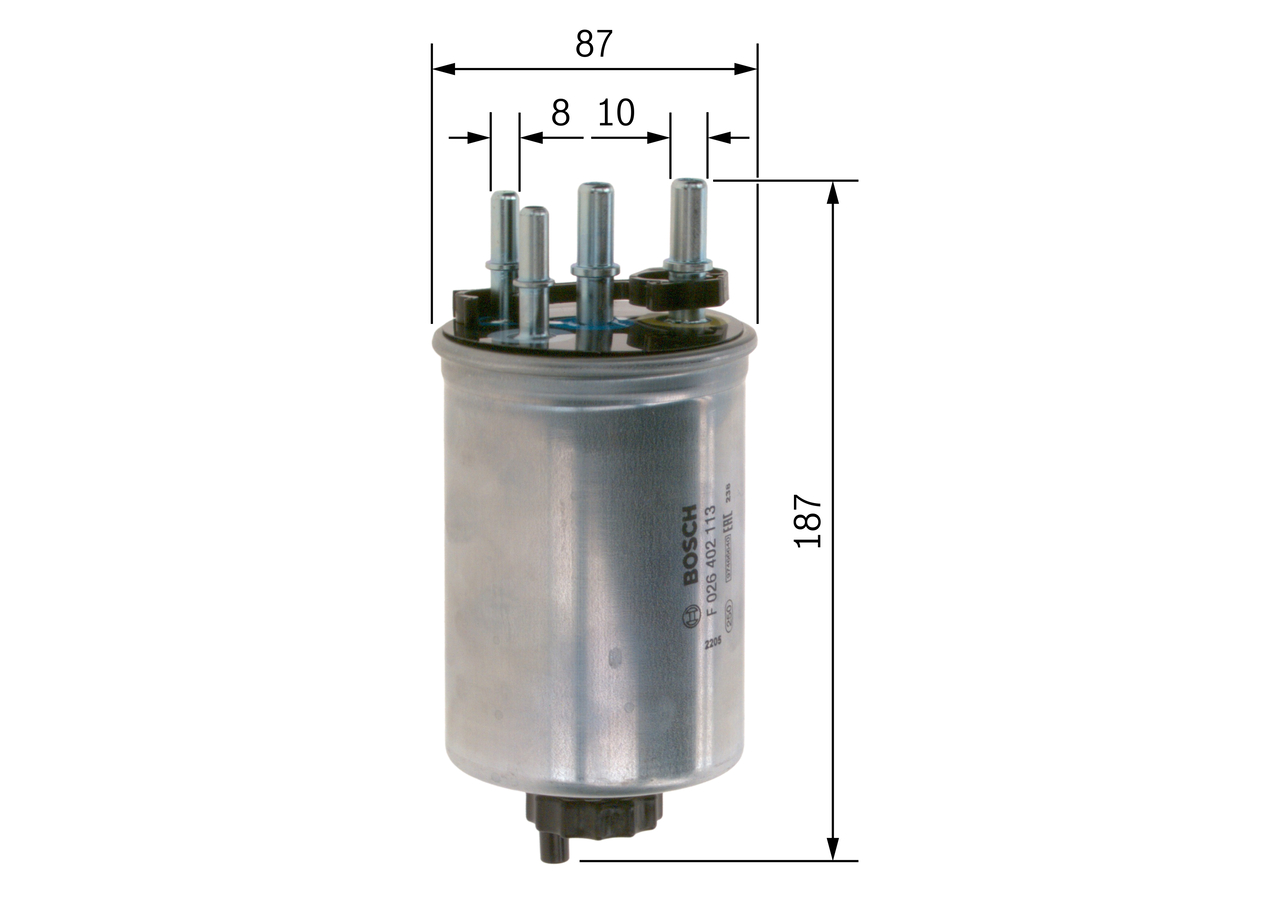 Pompa hydrauliczna, układ kierowniczy BOSCH K S02 000 016