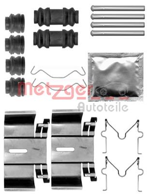 Zestaw akcesoriów montażowych  klocków hamulcowych METZGER 109-1836