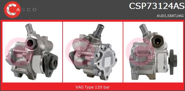 Pompa wspomagania CASCO CSP73124AS