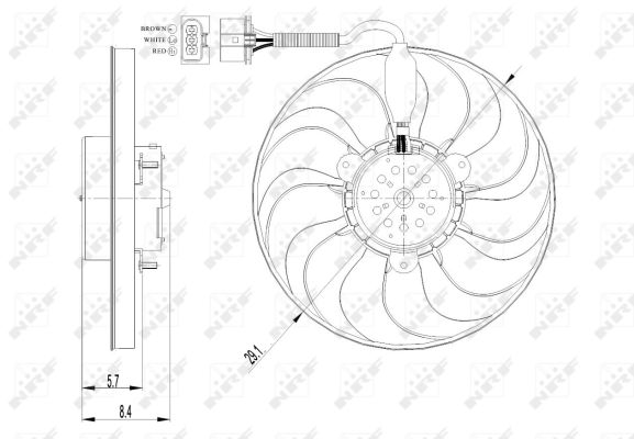 Wentylator NRF 47398