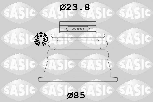 Zestaw osłon SASIC 4003419