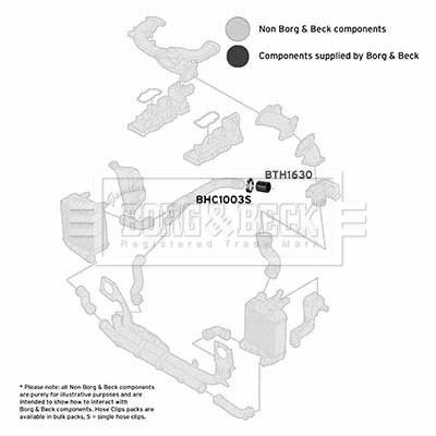 Przewód powietrza doładowującego BORG & BECK BTH1630