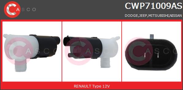 Pompka spryskiwacza CASCO CWP71009AS