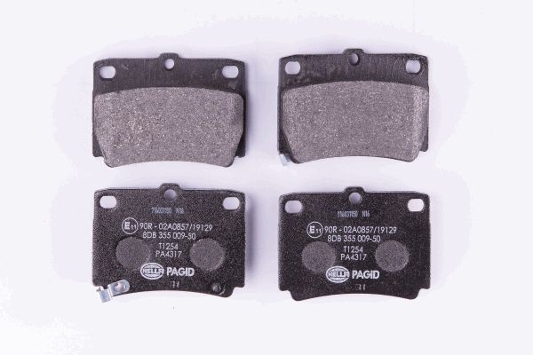 Klocki hamulcowe HELLA 8DB 355 009-501