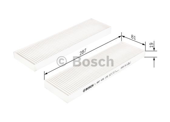 Filtr kabinowy BOSCH 1 987 432 132