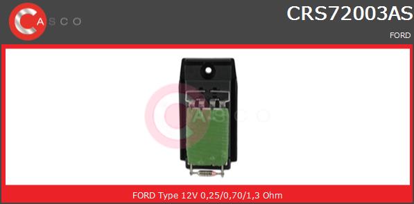 Opornik wentylatora CASCO CRS72003AS