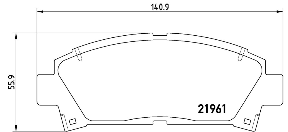 Klocki hamulcowe BREMBO P 83 028