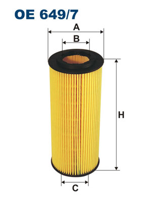 Filtr oleju FILTRON OE649/7