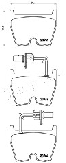 Klocki hamulcowe JAPKO 500922