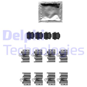 Zestaw akcesoriów montażowych  klocków hamulcowych DELPHI LX0668