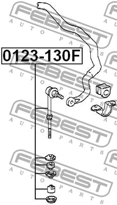 Łącznik stabilizatora FEBEST 0123-130F