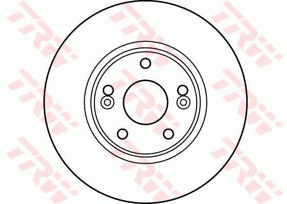 Tarcza hamulcowa TRW DF4179