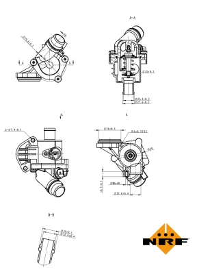 Termostat NRF 725028