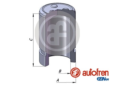 Tłoczek zacisku hamulcowego AUTOFREN SEINSA D025626