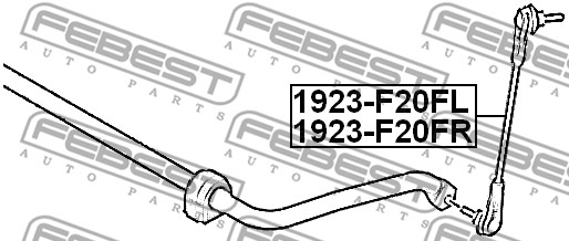 Łącznik stabilizatora FEBEST 1923-F20FL