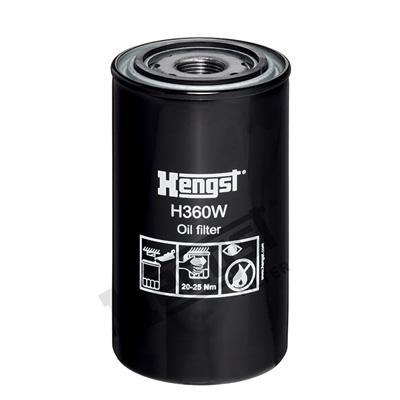 Filtr oleju HENGST FILTER H360W