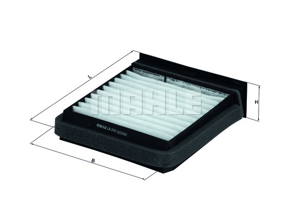 Filtr kabinowy KNECHT LA 376