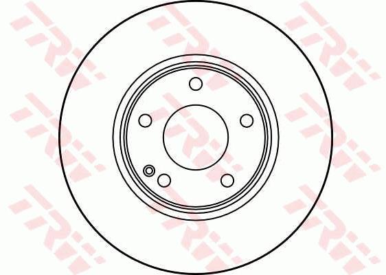 Tarcza hamulcowa TRW DF2656