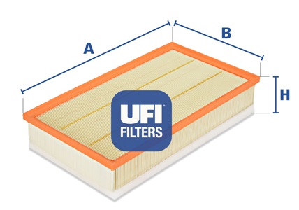 Filtr powietrza UFI 30.662.00