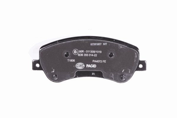 Klocki hamulcowe HELLA 8DB 355 014-221