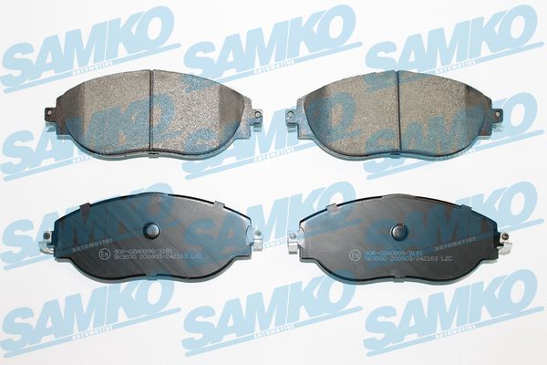 Klocki hamulcowe SAMKO 5SP2163