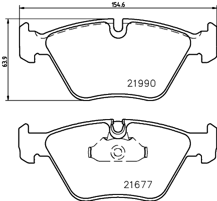 Klocki hamulcowe HELLA PAGID 8DB 355 010-711