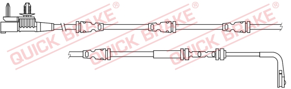 Czujnik zużycia klocków QUICK BRAKE WS 0432 A