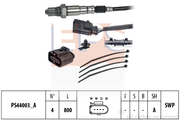 Sonda lambda EPS 1.998.243