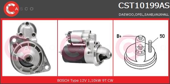 Rozrusznik CASCO CST10199AS