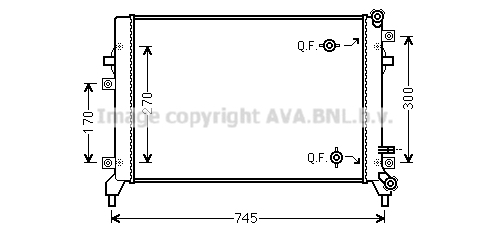 Chłodnica AVA QUALITY COOLING VN2295