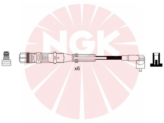 Przewody zapłonowe NGK 7358