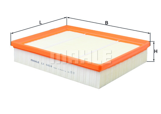 Filtr powietrza KNECHT LX 4404