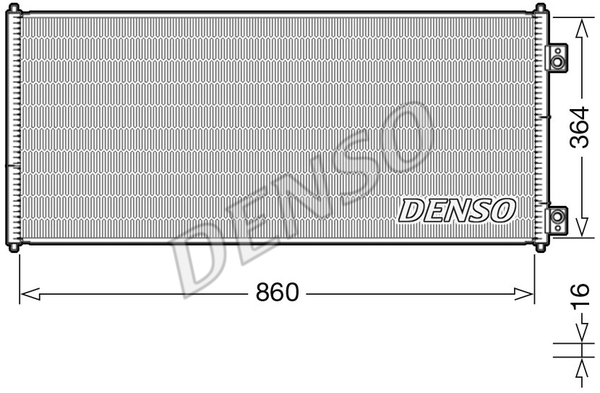 Skraplacz klimatyzacji DENSO DCN10032