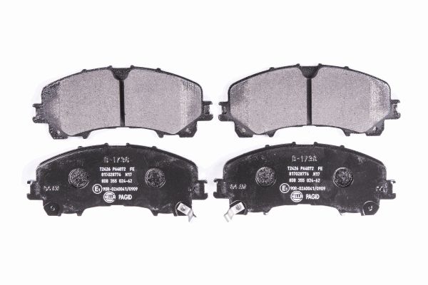 Klocki hamulcowe HELLA 8DB 355 024-621