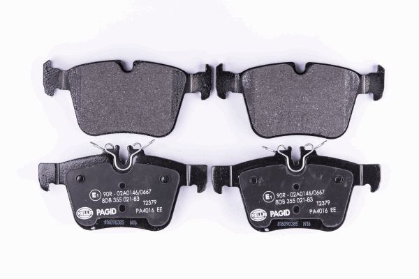 Klocki hamulcowe HELLA 8DB 355 021-831
