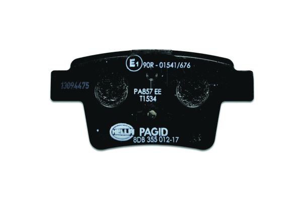 Klocki hamulcowe HELLA 8DB 355 012-171