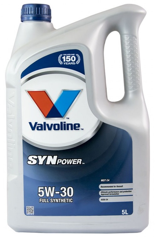 Olej silnikowy VALVOLINE 5W30SYNMSTC45