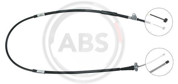 Linka hamulca ręcznego A.B.S. K16048