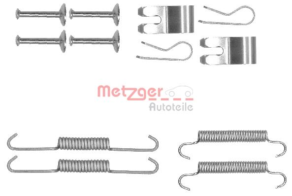 Zestaw montażowy szczęk hamulcowych METZGER 105-0013