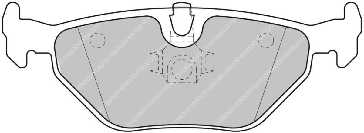 Klocki hamulcowe FERODO RACING FCP1301H