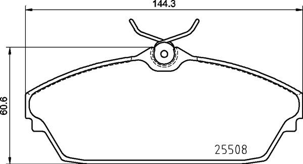 Klocki hamulcowe BREMBO P 82 003